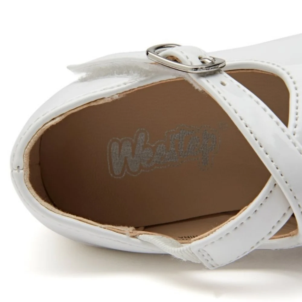 Girls criss cross ballet flats - Picture 3 of 8